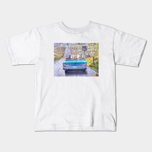 Road Trip Kids T-Shirt by RedRock